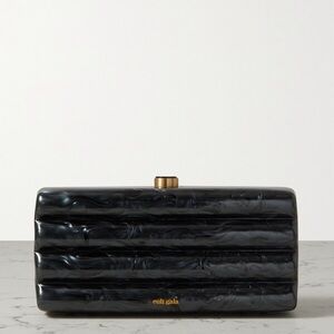 Cult Gaia Black Enid Clutch